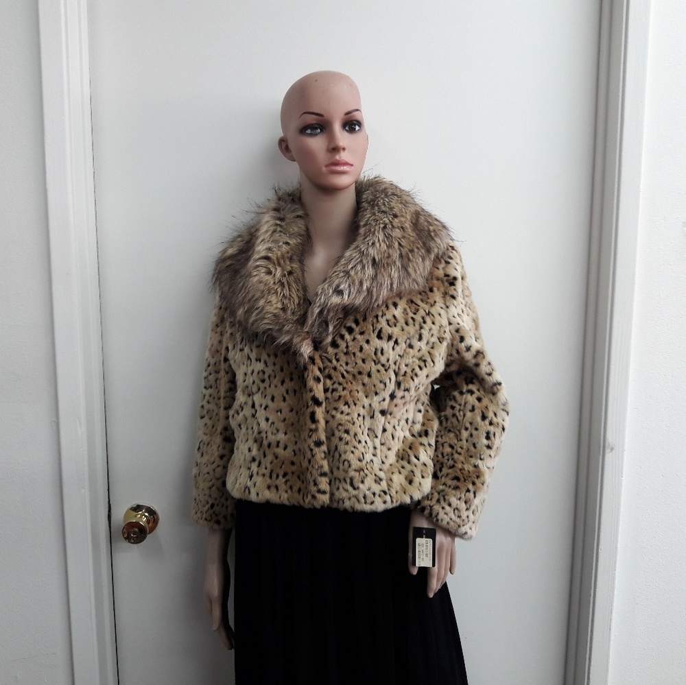 Inc faux fur jacket - Picture 2 of 3